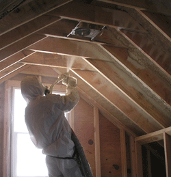 San Antonio TX attic spray foam insulation